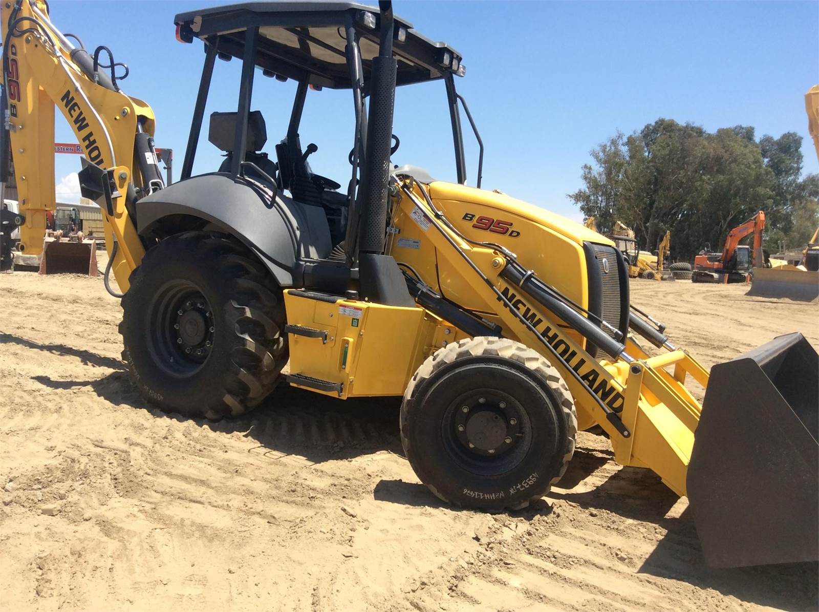 2023 New Holland B95D Backhoe For Sale Fontana, CA S009480