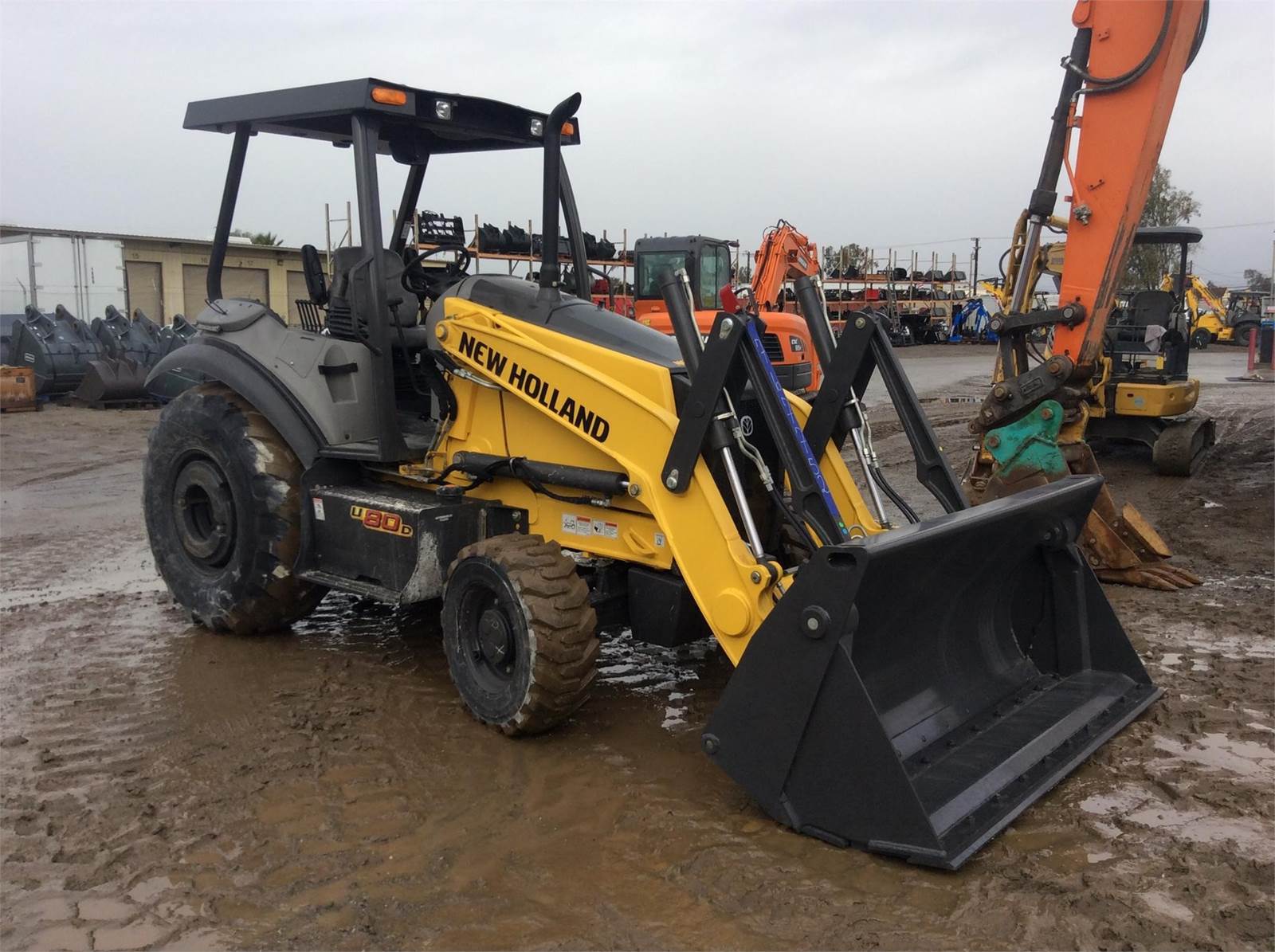 2022 New Holland U80D Skip Loader For Sale Fontana, CA S009207
