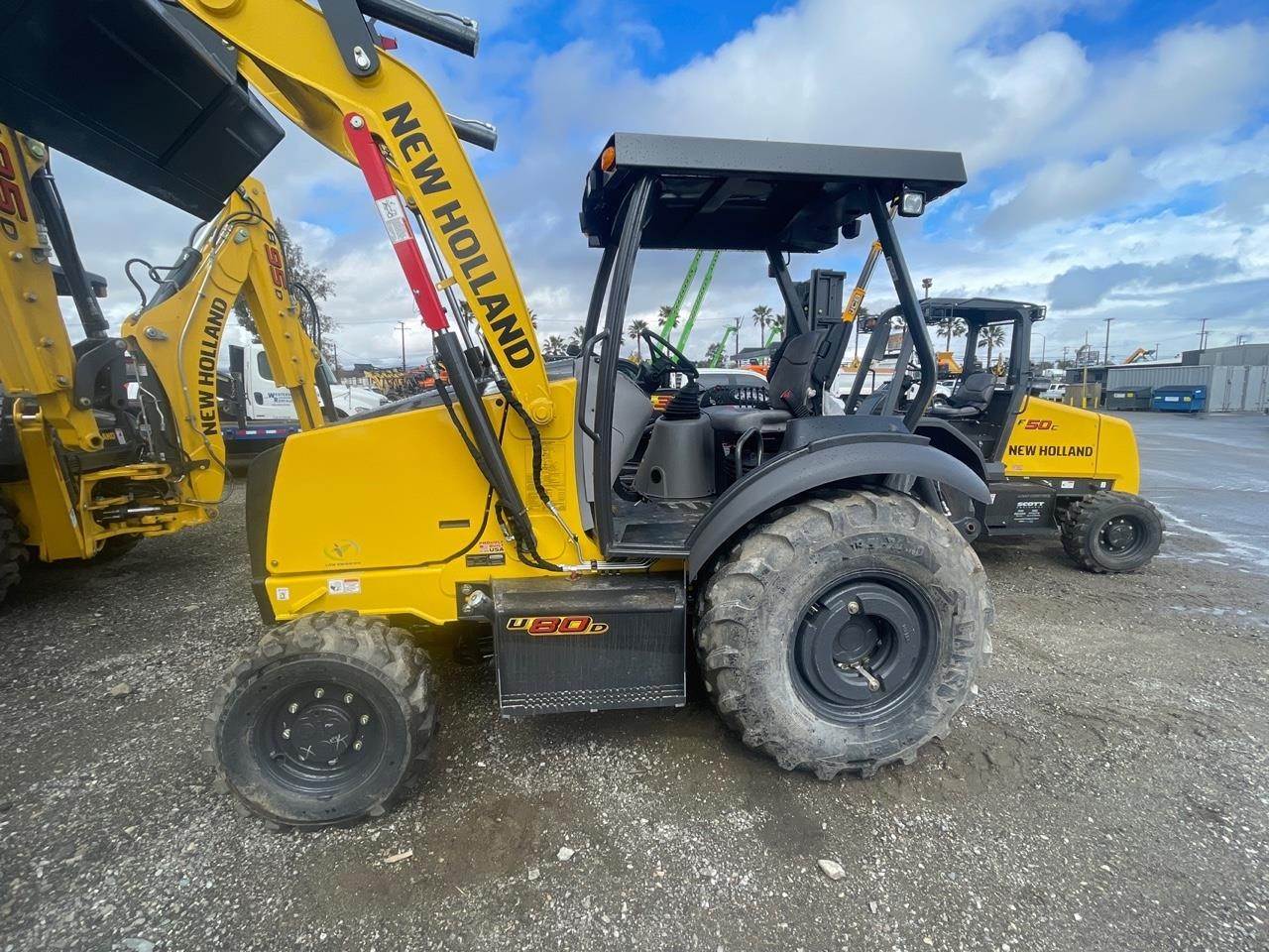 2023 New Holland U80D Skip Loader For Sale Fontana, CA S009218