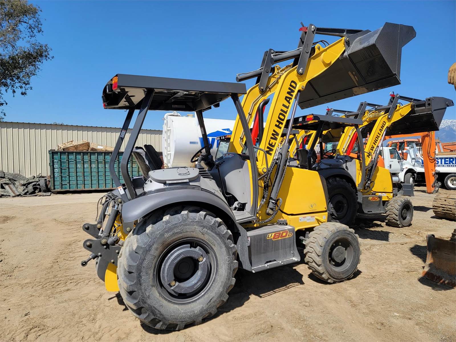 2023 New Holland U80D Skip Loader For Sale Fontana, CA S009458
