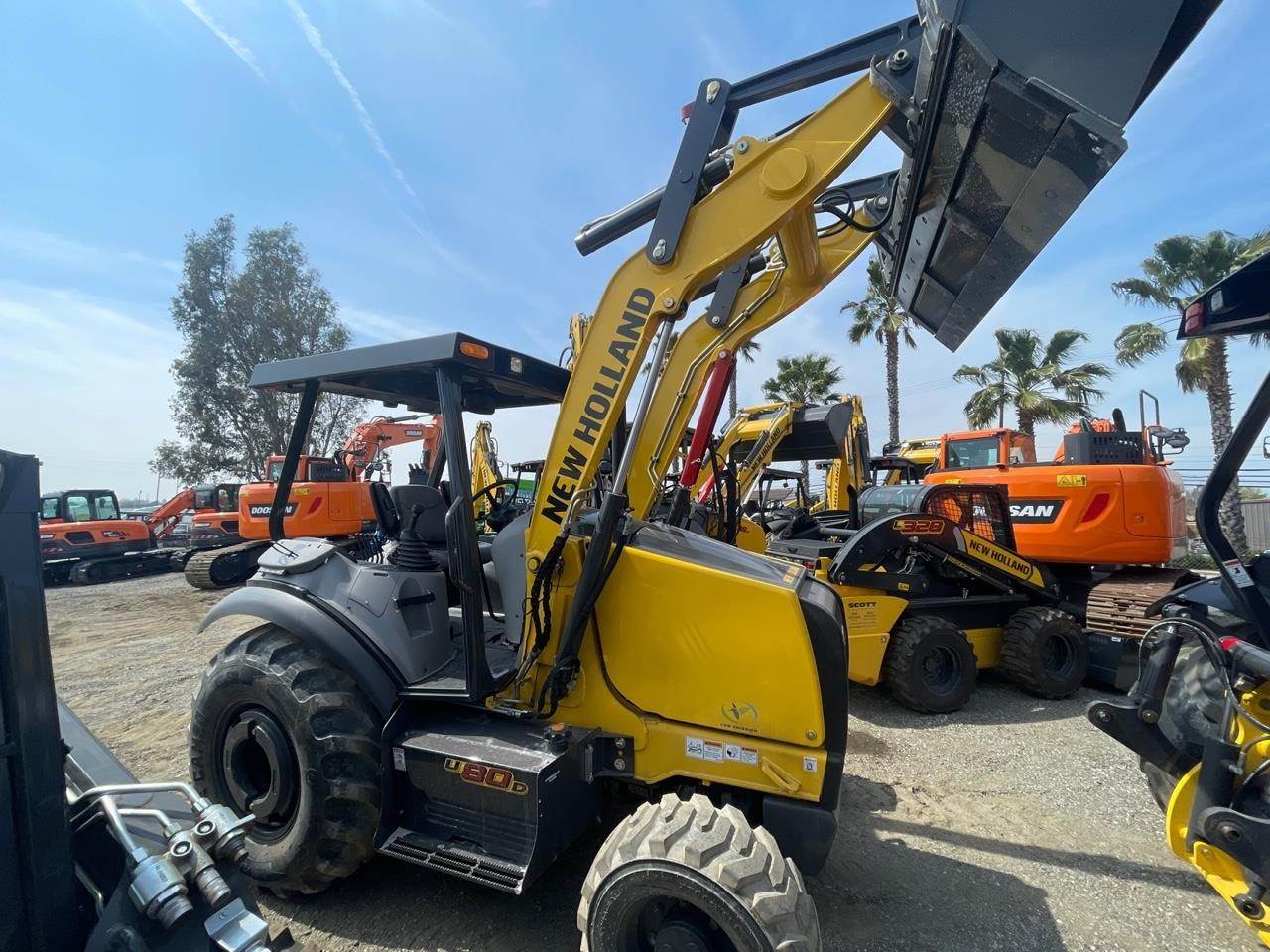 2023 New Holland U80D Skip Loader For Sale Fontana, CA S009448
