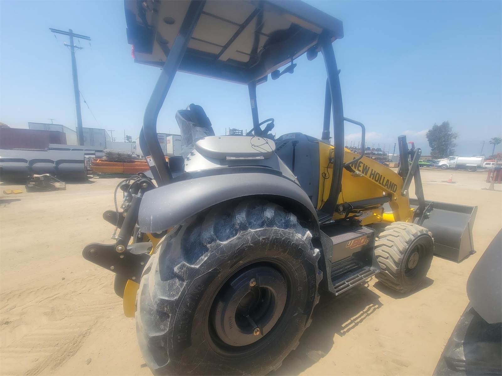2023 New Holland U80D Skip Loader For Sale Fontana, CA S009467