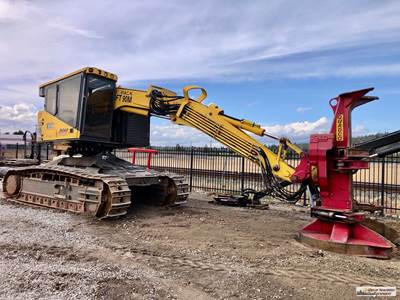 2017 Komatsu XT445L-3 Tracked Feller Buncher - Quadco Head