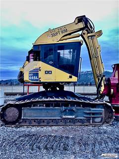 2017 Komatsu XT445L-3 Track Feller Buncher - Quadco 24B360 HT Harvester Head