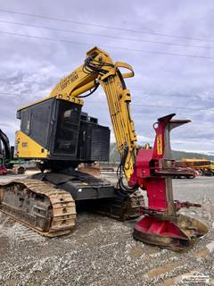 2017 Komatsu XT460L 3 Tracked Feller Buncher - Quadco 24”360 Degree