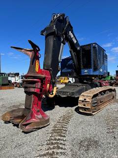 2016 TimberPro TL745C Track Feller Buncher - Quadco 22C 360 Head-Harvester