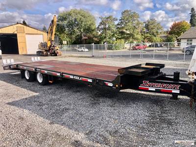 2013 Interstate 40DA 20-Ton Flatbed Trailer