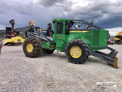 2020 John Deere 848L II Skidder with Grapple