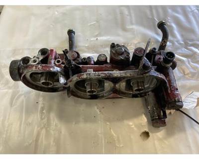 Mack MP7 Engine Oil Filter Base for a Mack MRU613