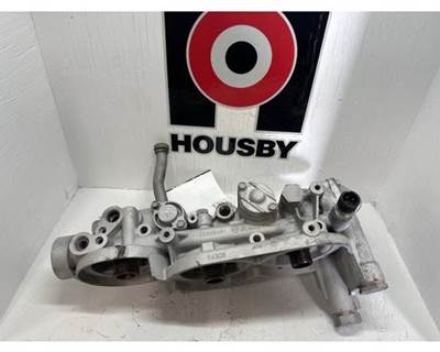 Mack MP7 Engine Oil Filter Base for a Mack LEU613