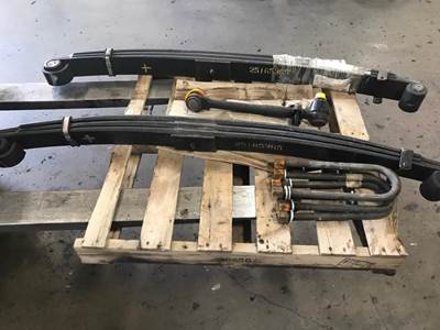 NEW SPRINGS, U-BOLT, WASHER, HEXAGON NUTS, AND DRAG LINK