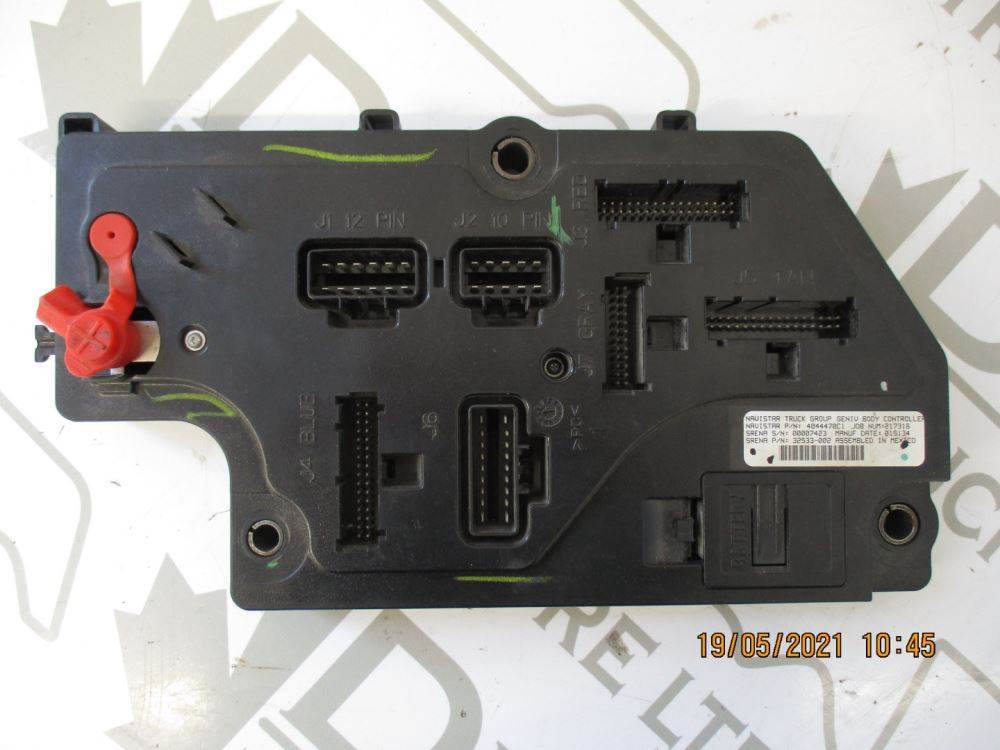 2016 international body control module location