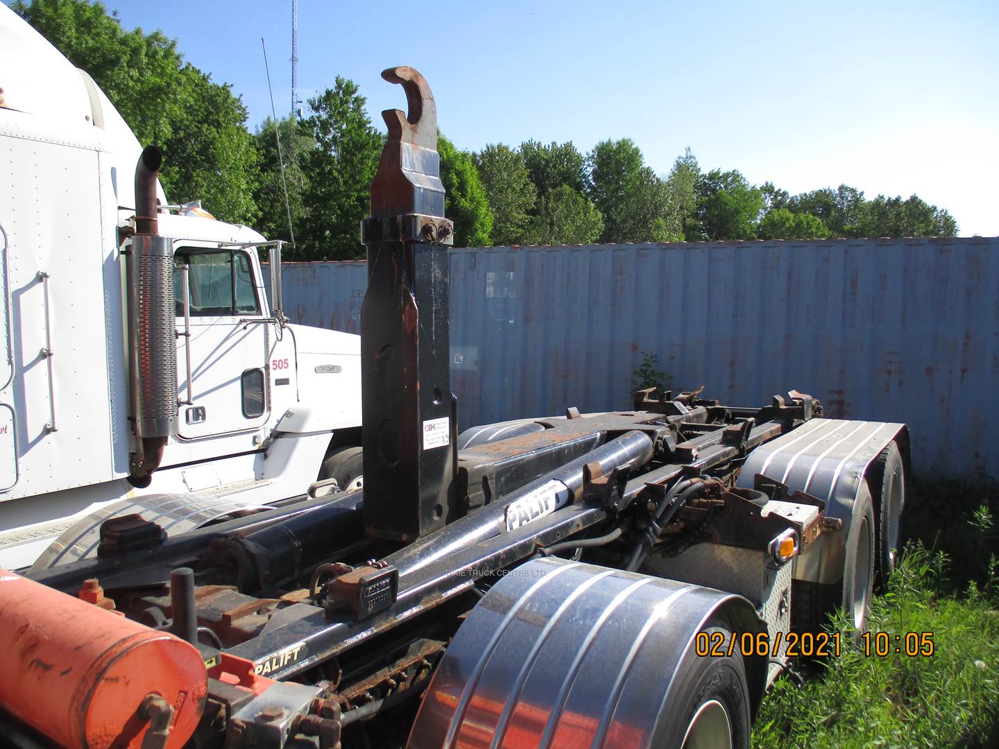 2009 Palfinger T50 Hooklift For Sale Lakefield, ON, Canada STE1220