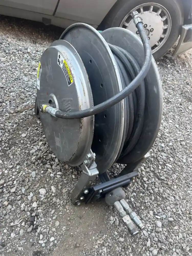 2019 Used Hannay Hose Reel With Hydraulic Hoses For Mobile Equipment