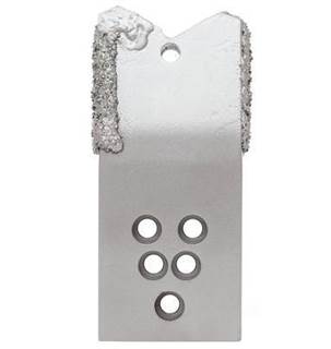 Ditch Witch Compatible Bits, Chevron, 5 Bolt