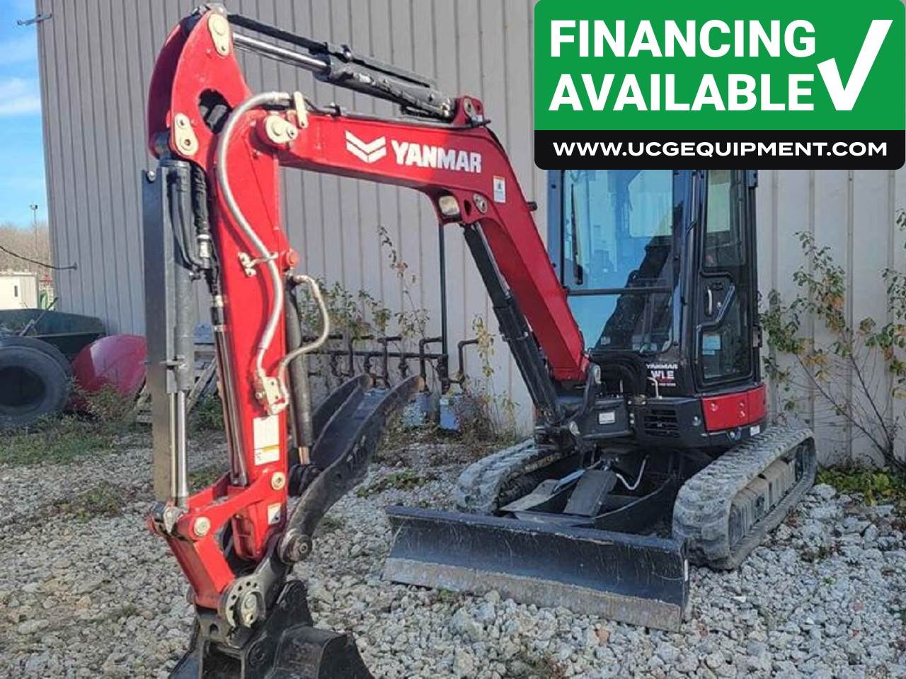 USED 2020 YANMAR VIO356A MINI EXCAVATOR. REFCF120122 For Sale, 66