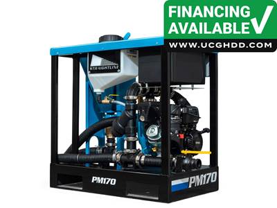 New 170-gpm output Performix PM170 Mud Mixer for HDD