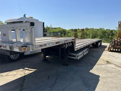 Fontaine 48ft Tri Axle Combination Drop Deck Trailer - 4 Bag Air Ride