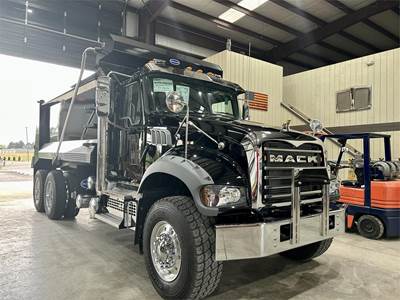 Mack Granite 64FR Tri Axle Dump Truck - MP8, Automatic