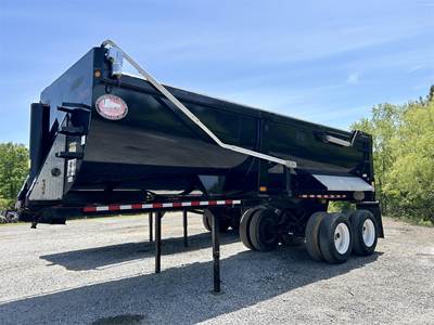 Construction Trailer Specialists (CTS) HDR24 End Dump Trailer