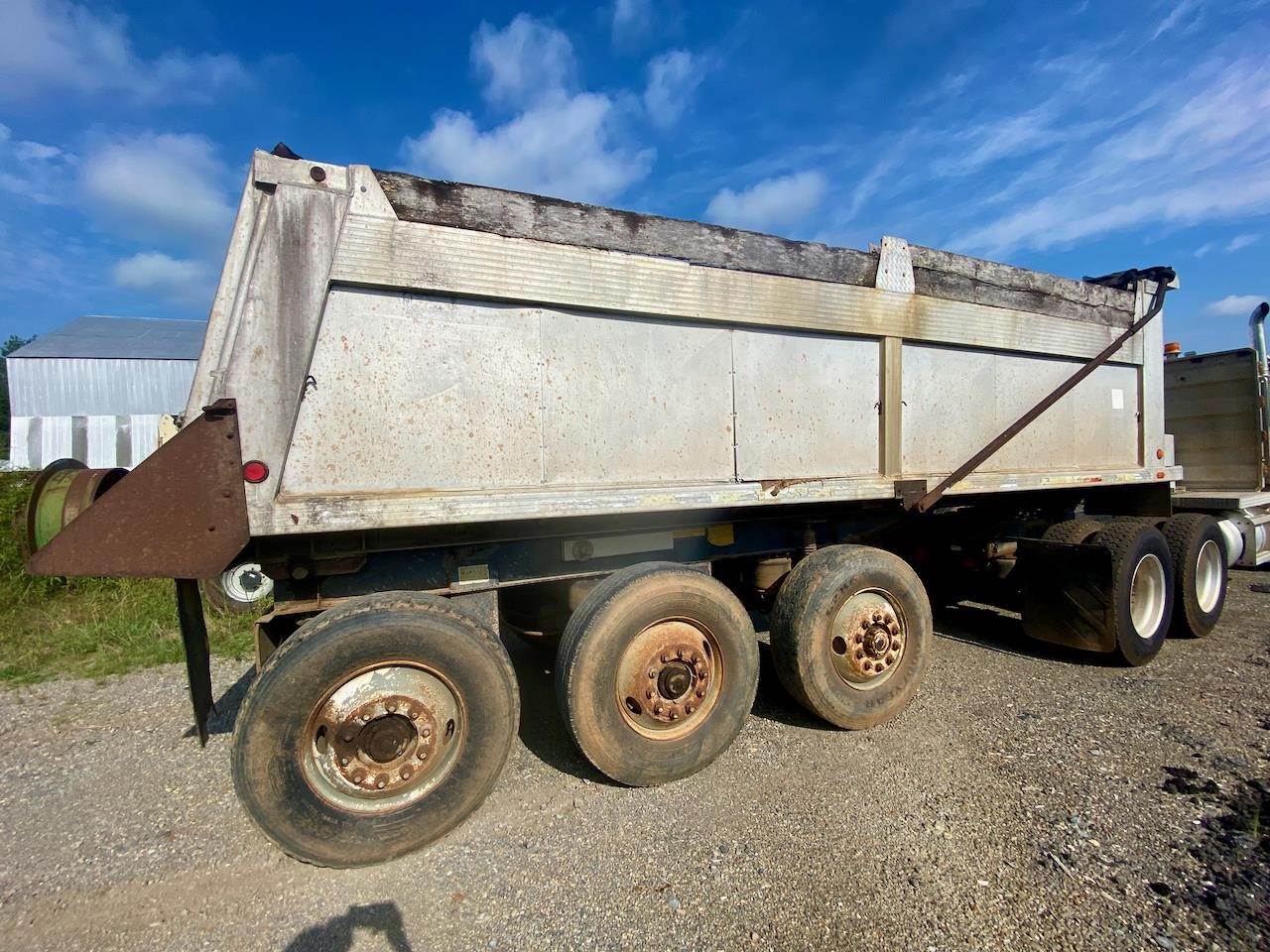 1994 Heil 22 ft End Dump Trailer Tri Axle, Aluminum For Sale Athens