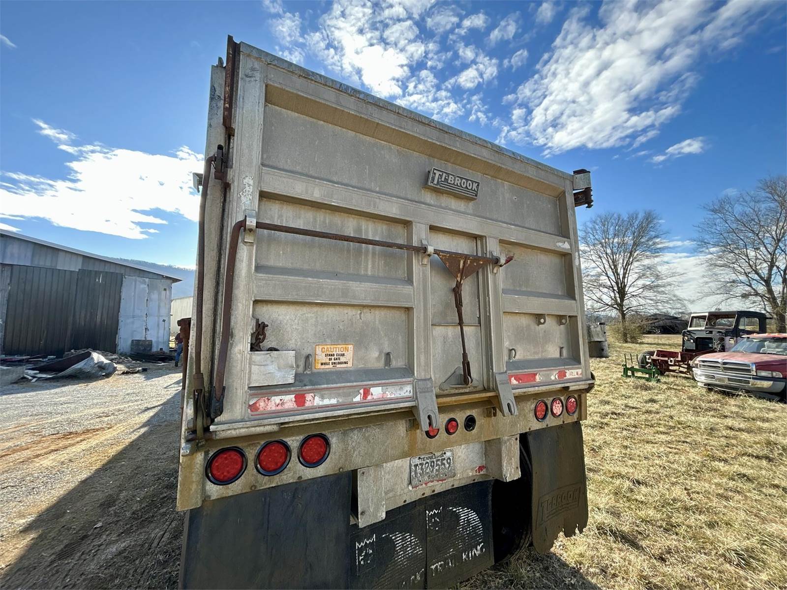 1998 Trail King TIBROOK End Dump Trailer For Sale Athens, TN