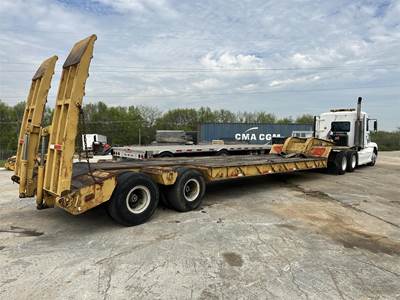 Talbert WT-35K Lowboy Trailer