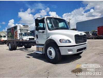 Freightliner M2 106 Single Axle Cab & Chassis Truck - Cummins, 250HP, Automatic