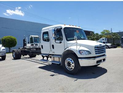 Freightliner M2 106 Single Axle Cab & Chassis Truck - Cummins, 260HP, Automatic