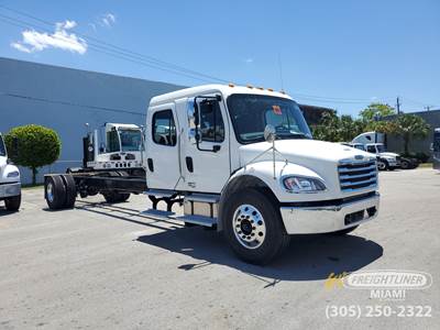 Freightliner M2 106 Single Axle Cab & Chassis Truck - Cummins, 260HP, Automatic
