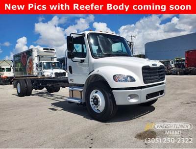 Freightliner M2 106 Single Axle Cab & Chassis Truck - Cummins, 250HP, Automatic
