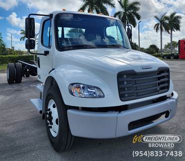 Freightliner M2-106 Plus Single Axle Cab & Chassis Truck - Cummins, 250HP, Automatic