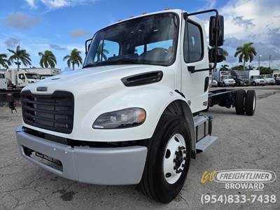 Freightliner M2 106 Single Axle Cab & Chassis Truck - Cummins, 250HP, Automatic