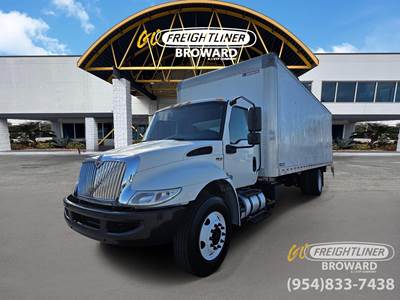 International MV607 Box Truck - 240HP, Automatic