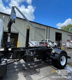 Freightliner M2-106 Plus Single Axle Hooklift Truck - Cummins, 300HP, Automatic