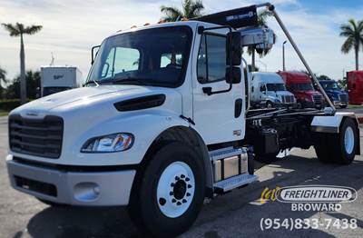 Freightliner M2-106 Plus Single Axle Hooklift Truck - Cummins, 300HP, Automatic