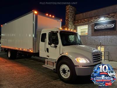 2027 Freightliner M2 106 Plus Extended Cab 26' Box Truck with Sleeping Bunk - 26,000 GVWR, Cummins Diesel, Allison Trans