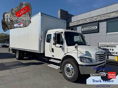 2025 Freightliner M2 Extended Cab26' Box Truck - 260HP, Automatic. Rocktober!
