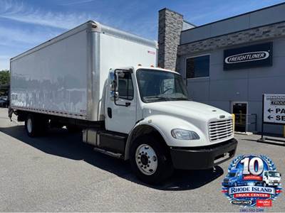 2018 Freightliner M2 26' BoxTruck  26,000 GVWR, 230HP Detroit Diesel, Allison 2500 Trans. Power Liftgate and slide out walk ramp,