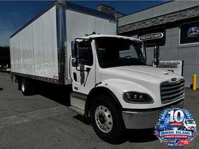 2027 Freightliner M2 106 Plus 26' Box Truck w/ Power Liftgate. 26,000 GVWR, 260HP Cummins Diesel