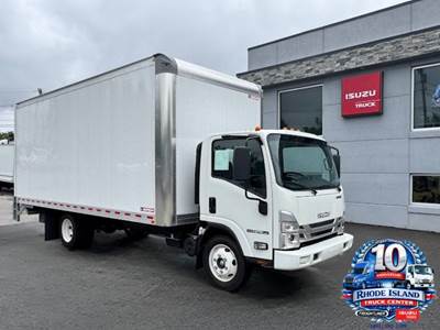 2025 Isuzu NPR HD 20' Box Truck w/ Power Liftgate, 14,500 GVW, 350HP Gas V8