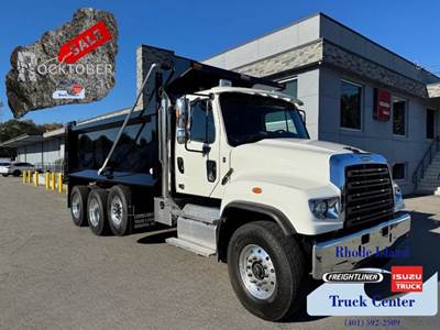 2026 Freightliner 114SD Plus Tri-Axle 17' Dump Truck. 86,000 GVW, 505HP Diesel, Allison 4700 Trans w/2 speed reverse. Rocktober!