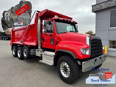 Dump Body just completed! 2026 Freightliner 114SD Tri-Axle 18' Dump Truck 86,000 GVW, 505HP Diesel, Allison 4700 Trans. Rocktober!