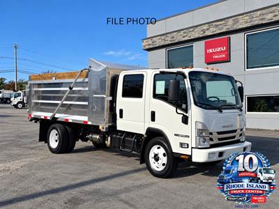 2018 Isuzu NPR Crew Cab Dump Truck - Automatic