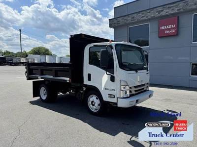 2024 Isuzu NPR HD 10.5' Dump Truck 109" W/B, 14,500 GVW, 350HP GAS Engine.