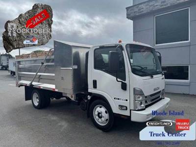 2025 Isuzu NRR 14' Landscape Dump Truck 19,500 GVW, 350HP Gas V8. Rocktober!