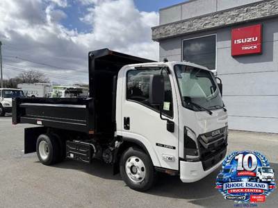 2026 Isuzu NRR 10.5' Dump Truck. 19,500 GVWR, 215HP Diesel, Aisin Automatic Trans