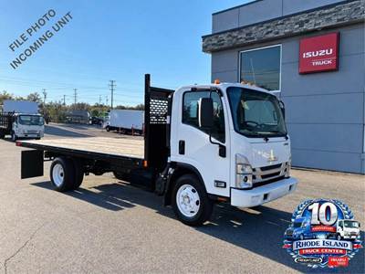 Isuzu NPR HD Flatbed Truck - 350HP, Automatic