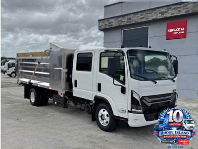 2026 Isuzu NPR HD 14' Landscape Dump Truck  14,500 GVWR, 350HP Gas V8
