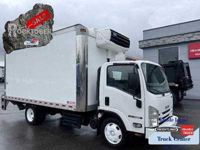 2018 Isuzu NQR Refrigerated Truck - 17,950 GVW, 215HP Diesel, Automatic. Rocktober!